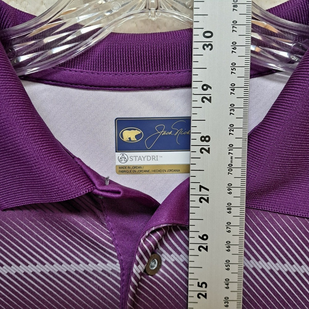 Jack Nicklaus Stay-Dri Moisture Wicking Cotton Pocket Polo Golf Shirt Large‎ - Picture 5 of 6